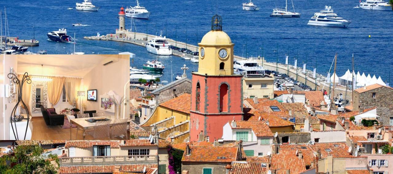 Elegante Appartmento Nel Quadrato D'Oro A St Tropez 圣特罗佩 外观 照片